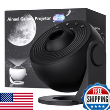 Ainael Galaxy Projector, Star Projector, Home Planetarium, Space, Ceiling Starry