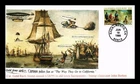 DR JIM STAMPS US COVER CALIFORNIA GOLD RUSH 150TH ANNIVERSARY FIRST DAY ISSUE