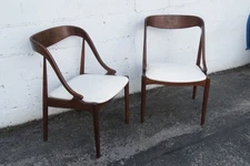 Johannes Andersen for Richbilt Mid Century Modern Dining Chairs a Pair 6058