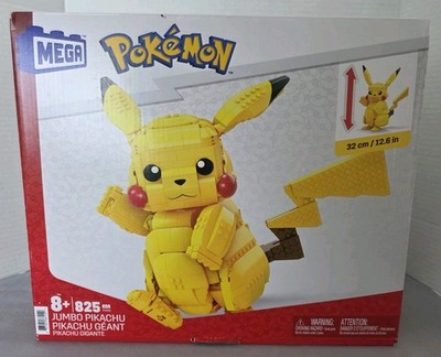 Pikachu Mega-Construx Pokemon Jumbo Building Blocks Set 825 Pieces