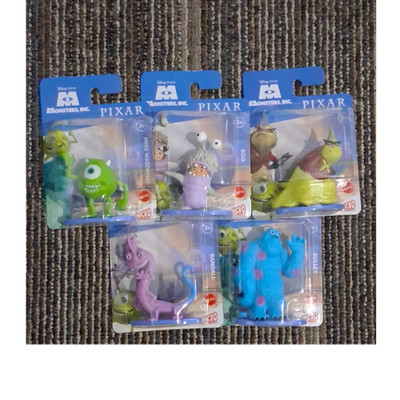 Mattel Micro Collection Monsters, Inc. Pixar Figurines Set