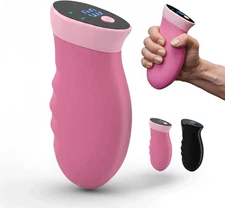 Digital Grip Strength Trainer, 0–440 lb Hand Gripper Strengthener with Rea