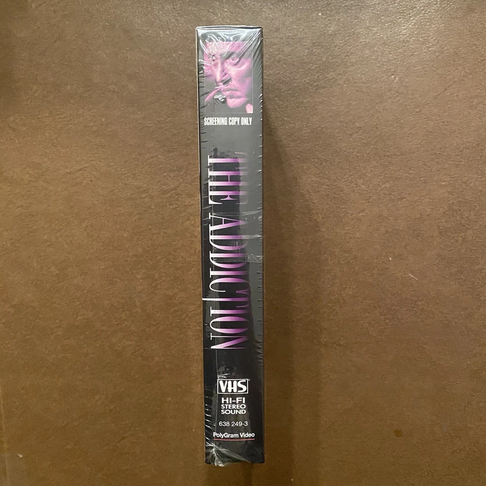The Addiction VHS 1996 Screener Promo Tape Brand New Sealed Christopher Walken - Image 4 of 4