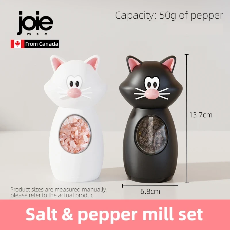 Pepper Grinder Ceramic Mechanism Manual Spice Mill Set Kitchen Tool
Opens in a new window or tab