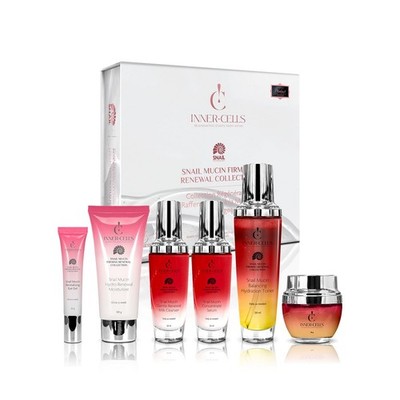 Inner Cells Snail Mucin Firming Renewal collection, 6 PIECE SET   (MSRP$5,800)