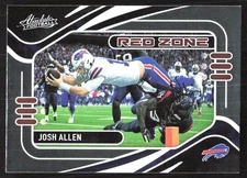 2618I 2021 Panini Absolute #RZ1 Josh Allen Red Zone