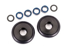 Traxxas 1/10 Stampede 2WD BL-2s  Aluminum Wheelie Bar Wheels w/ Bearings  O-Ri