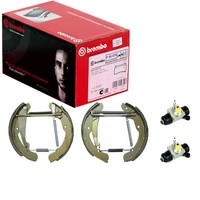 Brembo Bremsbacken Vormontiert Hinterachse Passend FÜR Skoda Octavia Roomster