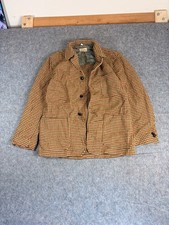 Vintage 1950s LL Bean Houndstooth Caramel Twe...