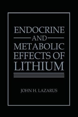Endokrine und metabolische Wirkungen von Lithium - 9781489920188