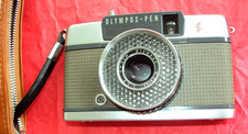 Olympus Pen-EEs Half Frame 35mm Film Camera D.Zuiko 1:2.8 f 3cm Lens/Strap/Case