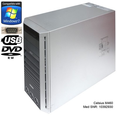 FUJITSU CELSIUS M460 MEDICAL PC 10392930 RS-232 CORE2DUO 3GHz 4GB 500GB M1032