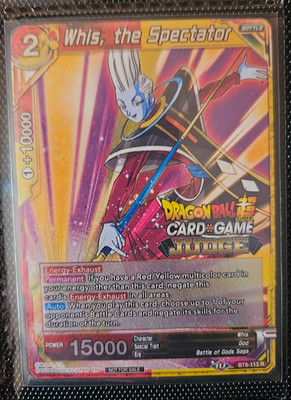 Dragon Ball Super, The Spectator - Judge Promo - BT8-113 R Foil