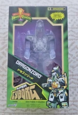 Dragonzord Super Cyborg MIGHTY MORPHIN POWER RANGERS Super 7 - CLEAR