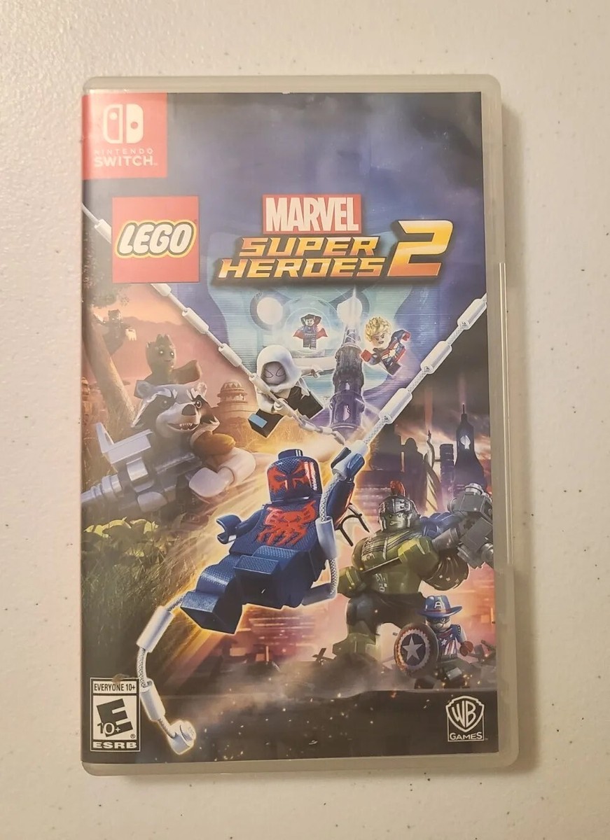Lego Marvel Super Heroes Nintendo Switch (Case And Game) USED