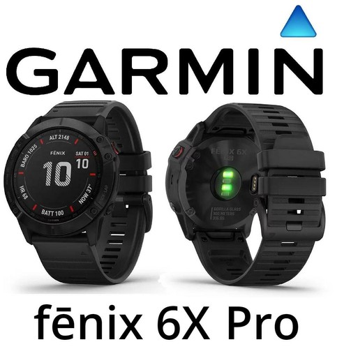 Garmin Fenix 6X Pro GPS GLONASS Multisport Smart Watch Black 51mm Europe  Version 753759232542 | eBay