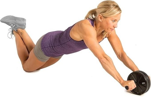 Ab Roller Wheel, Abs Workout Equipment for Abdominal & Core Strength Training - Picture 8 of 8