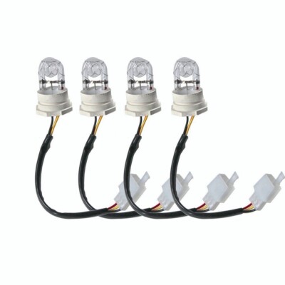 4PCS Replacement Bulbs for Hide-A-Way Emergency Hazard Warning Strobe Lights Kit