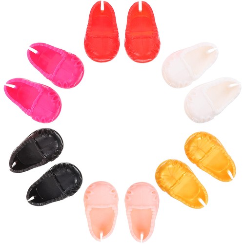 6 Pairs Baby Shoes Miniature Plastic Micro Landscape Props Child