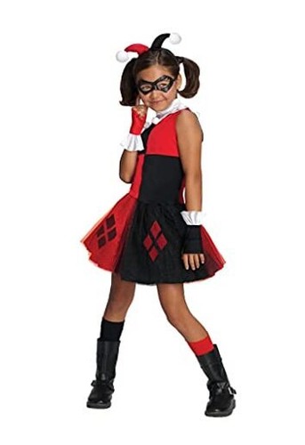 DC Super Villain Collection Harley Quinn Small Red/Black Standard Packaging
