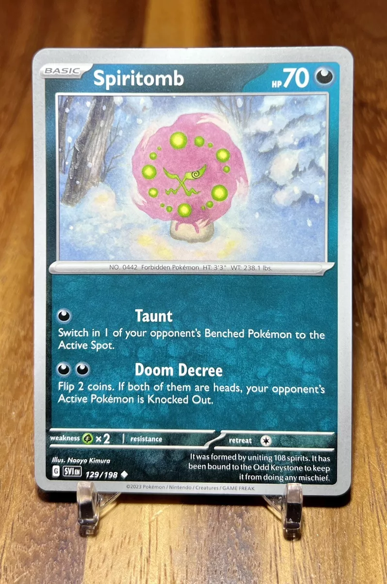 Spiritomb · Scarlet & Violet (SVI) #129 ‹ PkmnCards