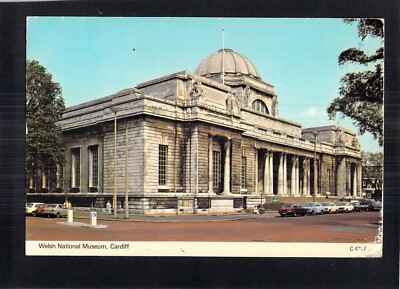 E4247 UK Cardiff Welsh National Museum of Wales PU1976 postcard