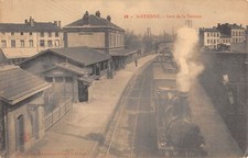 CPA 42 SAINT ETIENNE / GARE DE LA TERRASSE / TRAIN