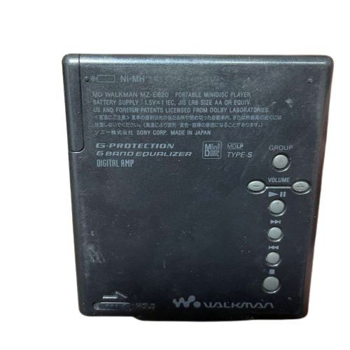 SONY MZ-E620 MD Walkman Portable MiniDisc Player Black Good GP | eBay