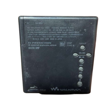 SONY MZ-E620 MD Walkman Portable MiniDisc Player Black Good GP | eBay