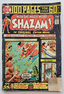 Shazam #14 GD+  100 PAGE GIANT!!!   KEY ISSUE!!!   SOLID COPY!!!