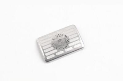 For Defender 110 2020-2022 Silver Titanium Central Control Microphone Cover Trim