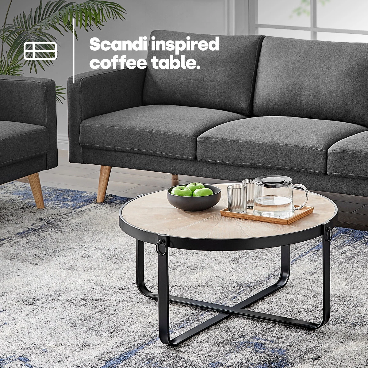 Industrial living clearance room table