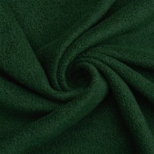 Hunter Green Solid Anti Pill Fleece Fabric - 60" Wide - Sold by The Yard Bolt