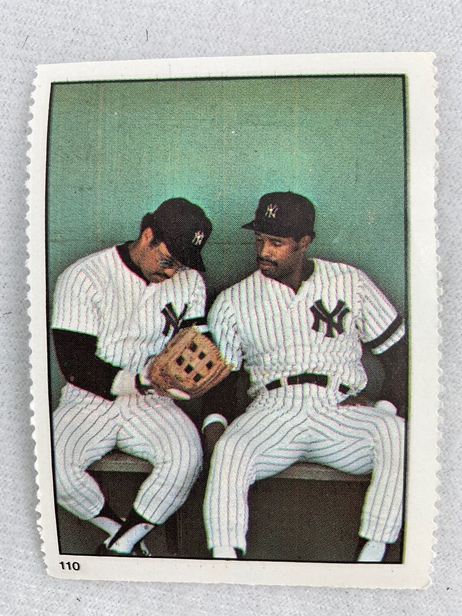 MLB 1982 Fleer Baseball Stamp #110-Reggie Jackson / Dave Winfield 
