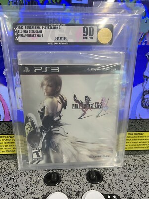 2012 PS3 Final Fantasy XIII-2 Graded VGA 90 NM+/MT Gold NEW SEALED Playstation 3