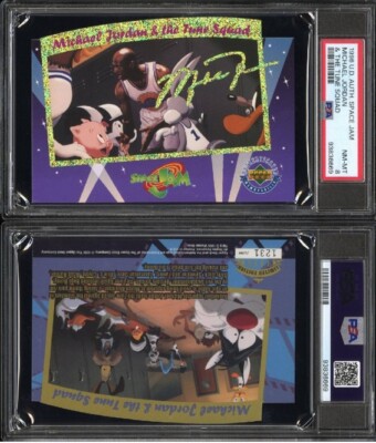 MICHAEL JORDAN RARE SPACE JAM JUMBO UPPER DECK THE TUNE