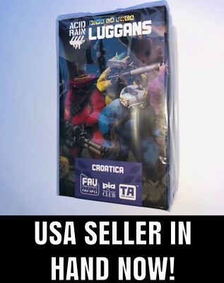 USA EXCLV LE Acid Rain 1/18 Luggans Croatica Viva La Loca 3.75 Action Figure set