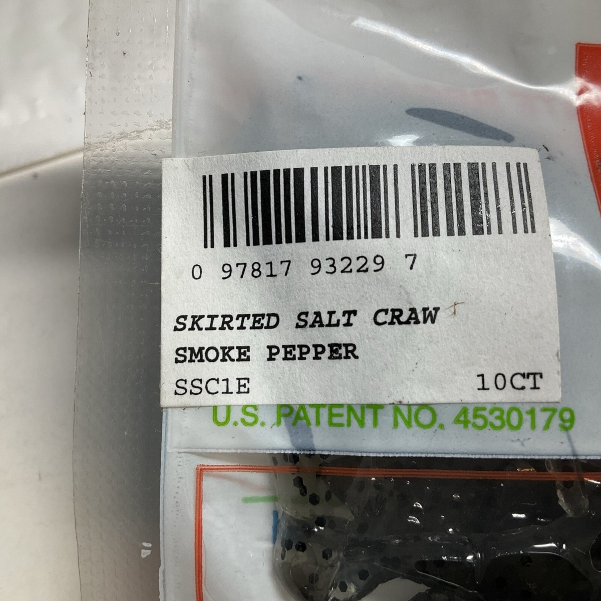 Craw salière jupe Gene Larew, discontinue, très difficile à