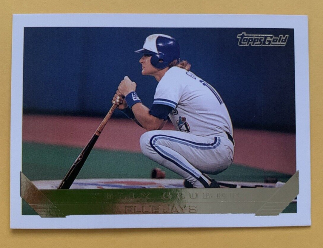 Kelly Gruber, 1993 Topps Gold #628, Toronto Blue Jays