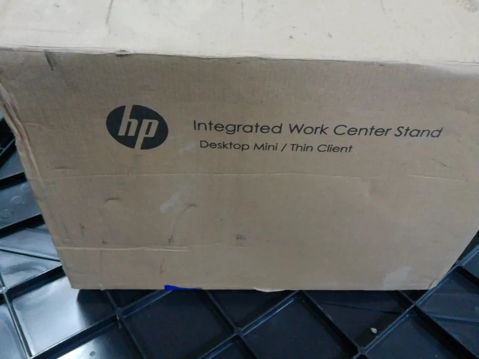 HP  Integrated Work Center Stand for Desktop Mini & Thin Client - NEW Sealed Box - Image 2 of 4
