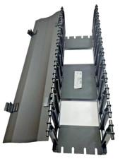 LOT OF 2, EATON, COOPER B LINE, SB87019S3FB 19" X 3U HRZ CABLE MANAGER, 79903833