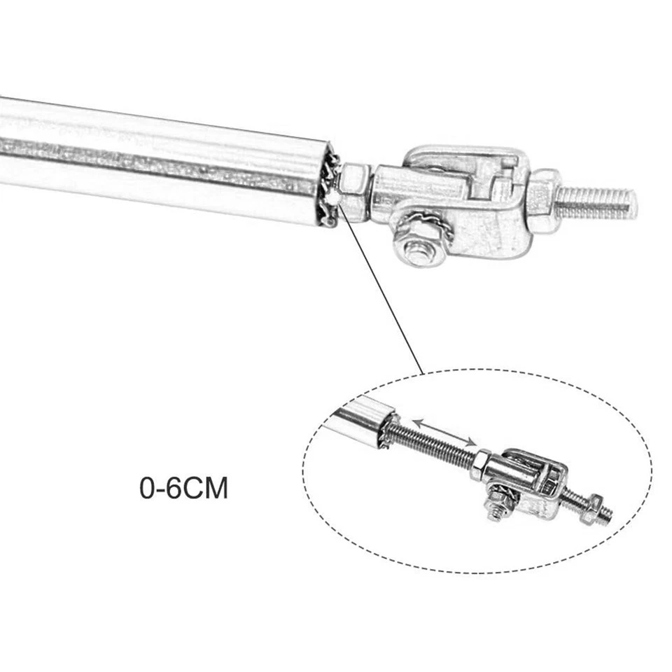 Front Bumper Lip Spoiler Splitter Air Dam strut rod for DODGE Neon Challenger Foto 4 de 4