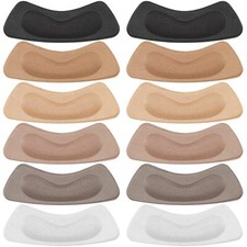 6 Pairs Heel Cushion Pads Adhesive Heel Grips Sticker Liner Inserts for Women