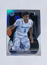 2022-23 Bowman University Chrome KENDRIC DAVIS Refractor #59 Memphis Tigers
