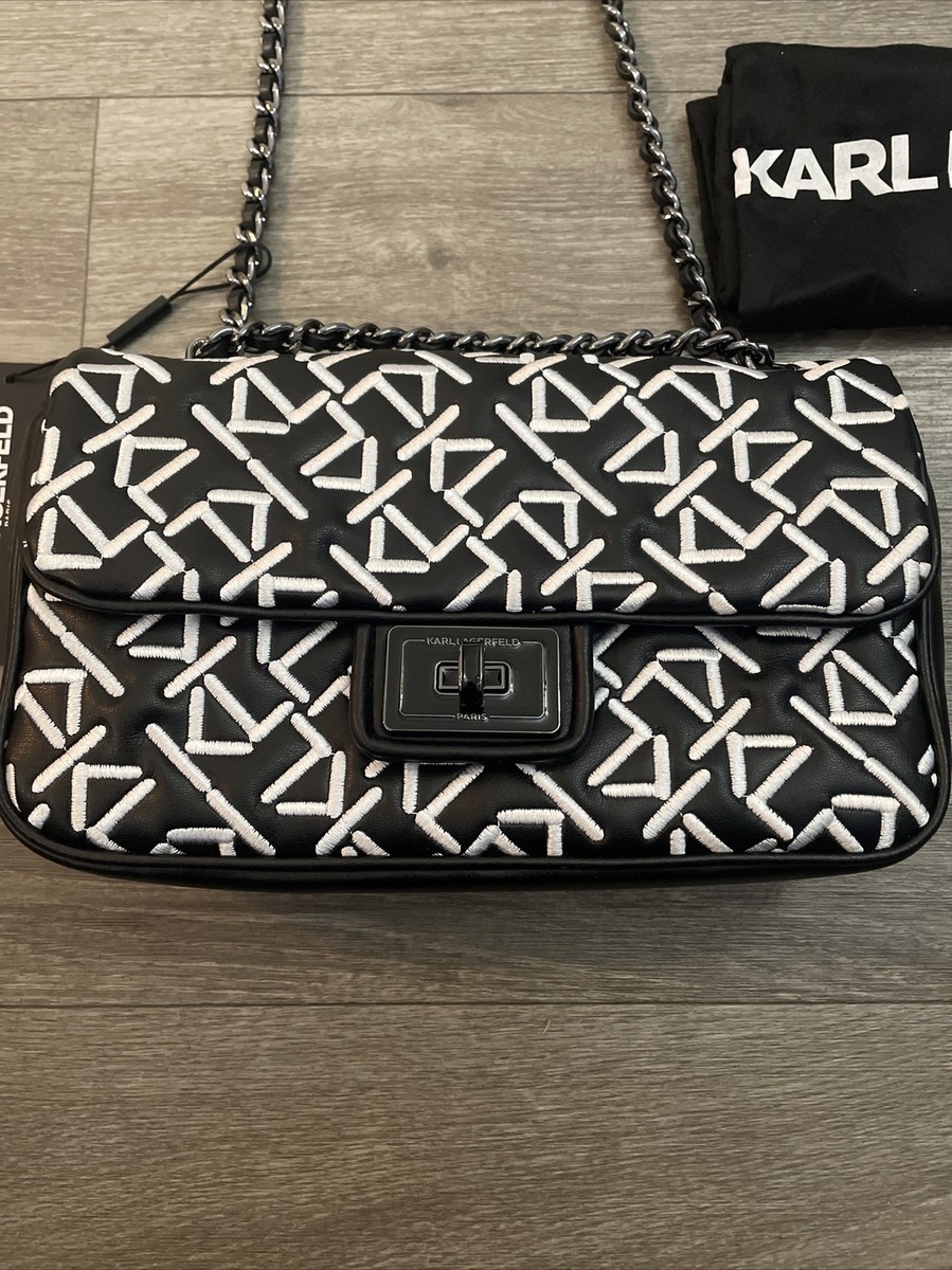 KARL LAGERFELD A1W320451RI 関税送料込 Karl Lagerfeld K/Soiree Clutch - Black - Women | A1W30124999