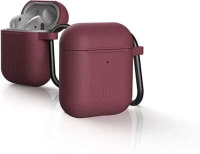 (U) by UAG Dot Series Case for Apple Airpods (1st/ 2nd Gen) - Aubergine