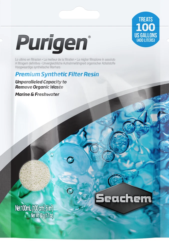 Seachem Purigen 100 ml Adsorptionsmittel für kristallklares Wasser im Aquarium