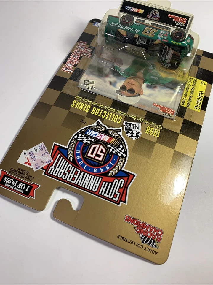 Racing Champions - 50th Anniversary - #33 Ken Schrader - 1/64 Pinnacle Collector - Image 4 of 4