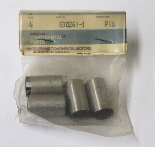 4 NOS Continental Counterweight Damper Pins, PN 630261-1