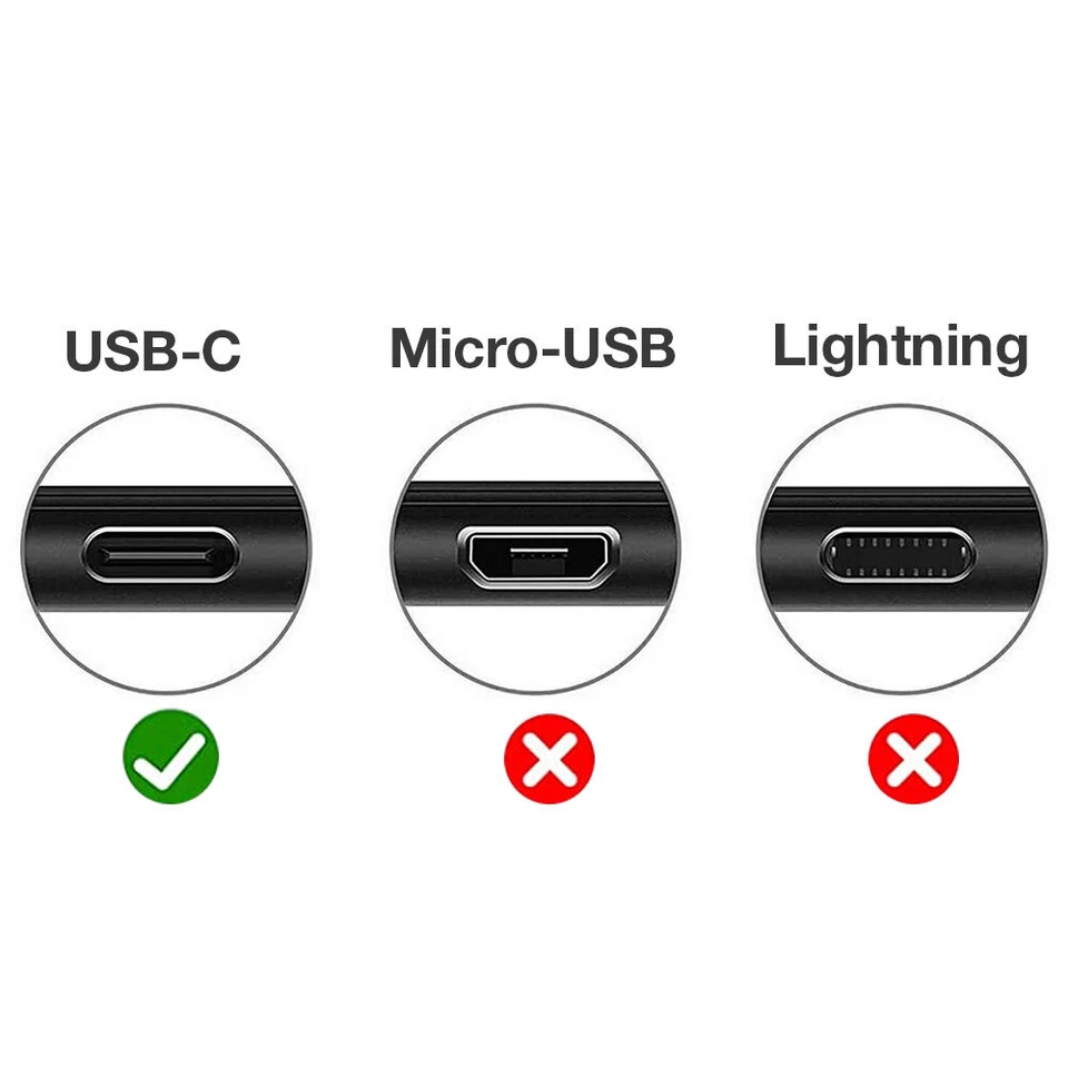 Original LG Fast Charge USB Type-C Cable for LG V60/V50/V40/V35/V30+/V30/V20 - Image 2 of 4